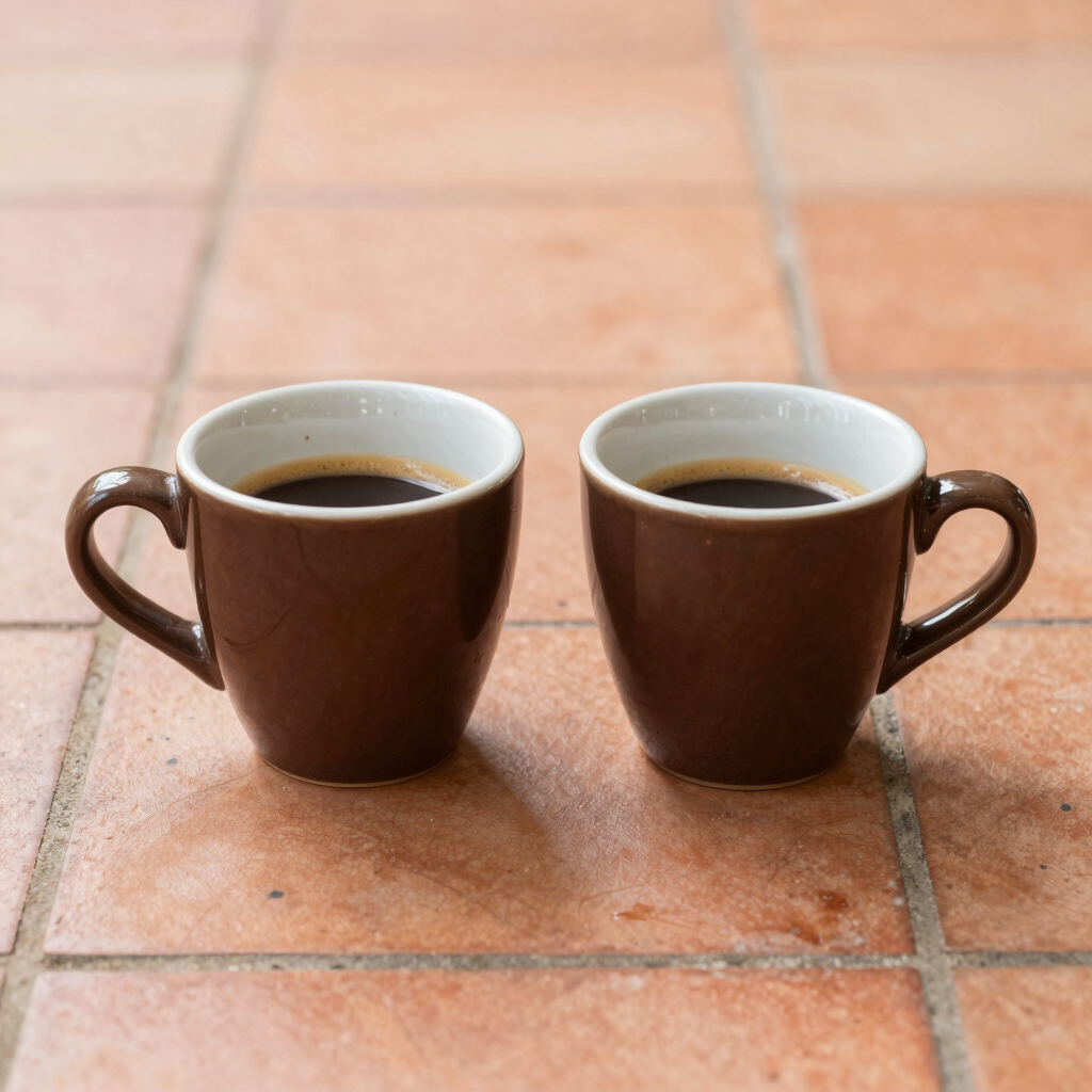 Cacao Brown Espresso Cup Set