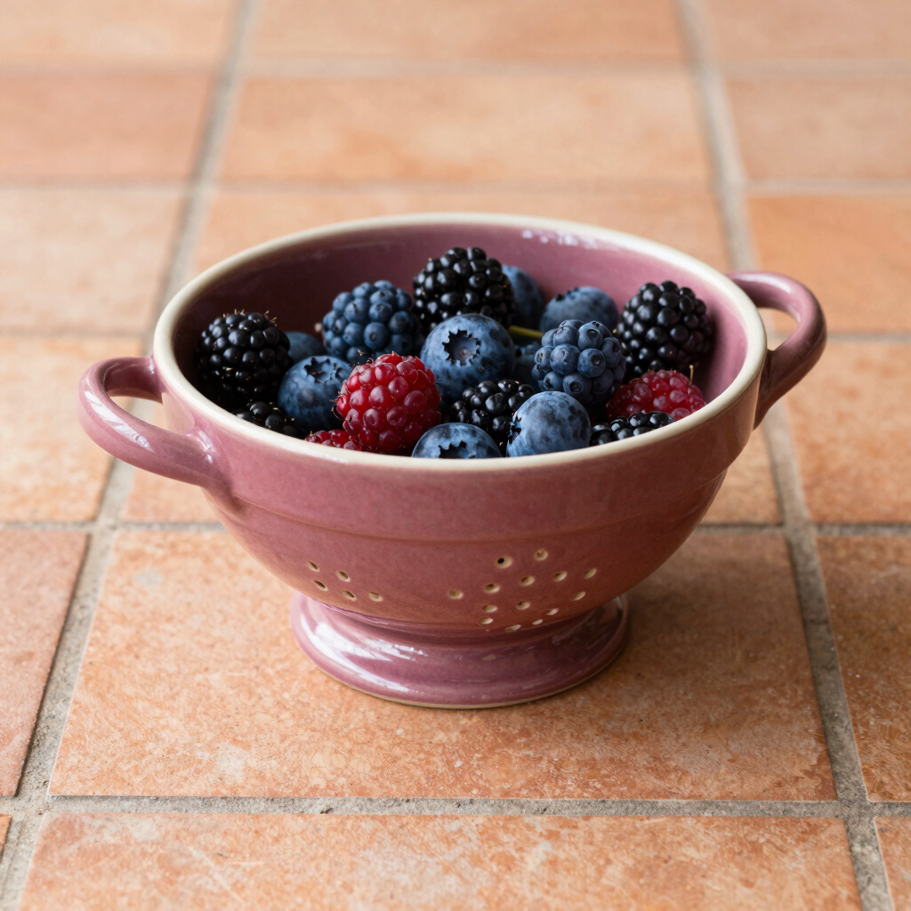 Plum Blossom Berry Bowl
