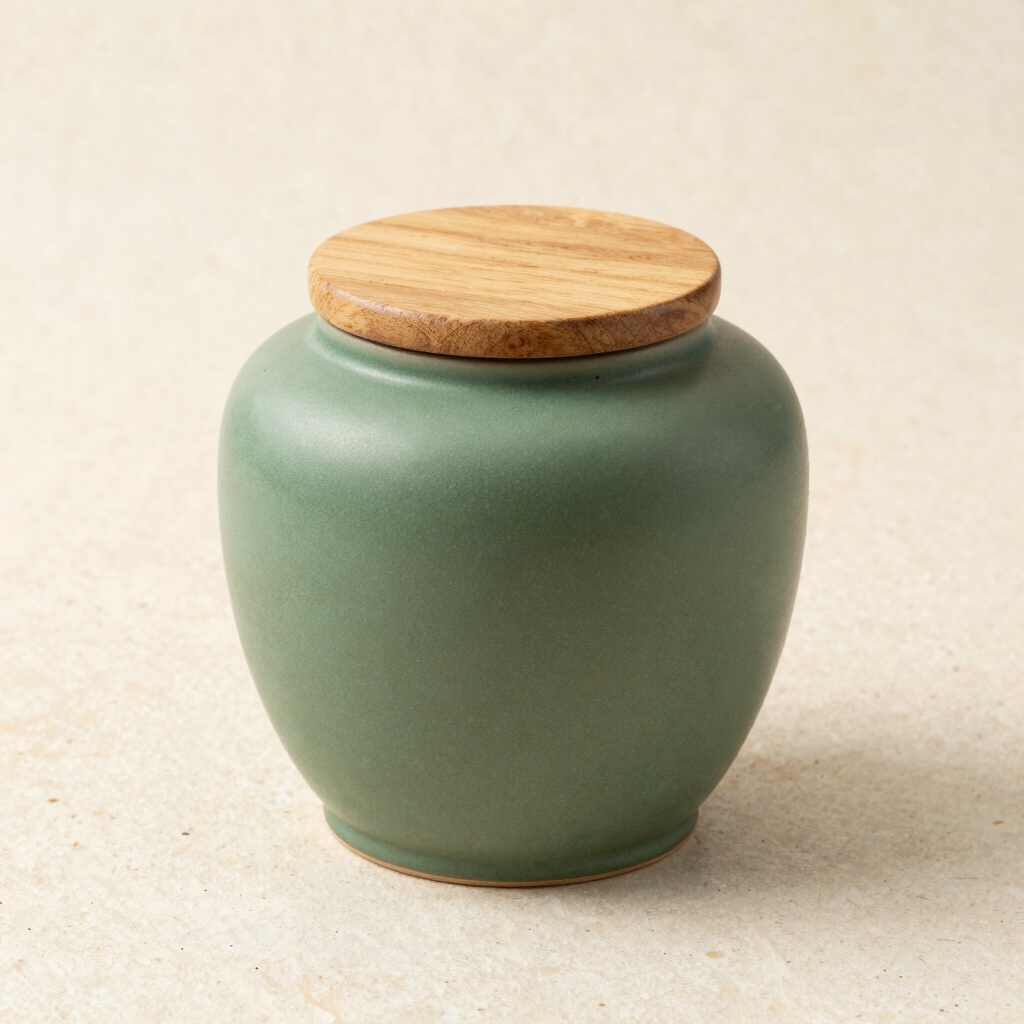 Apothecary Ceramic Storage Jar