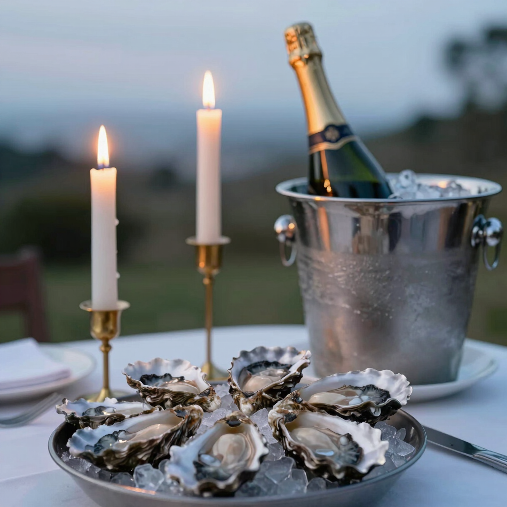 Cena Romántica Frente al Mar