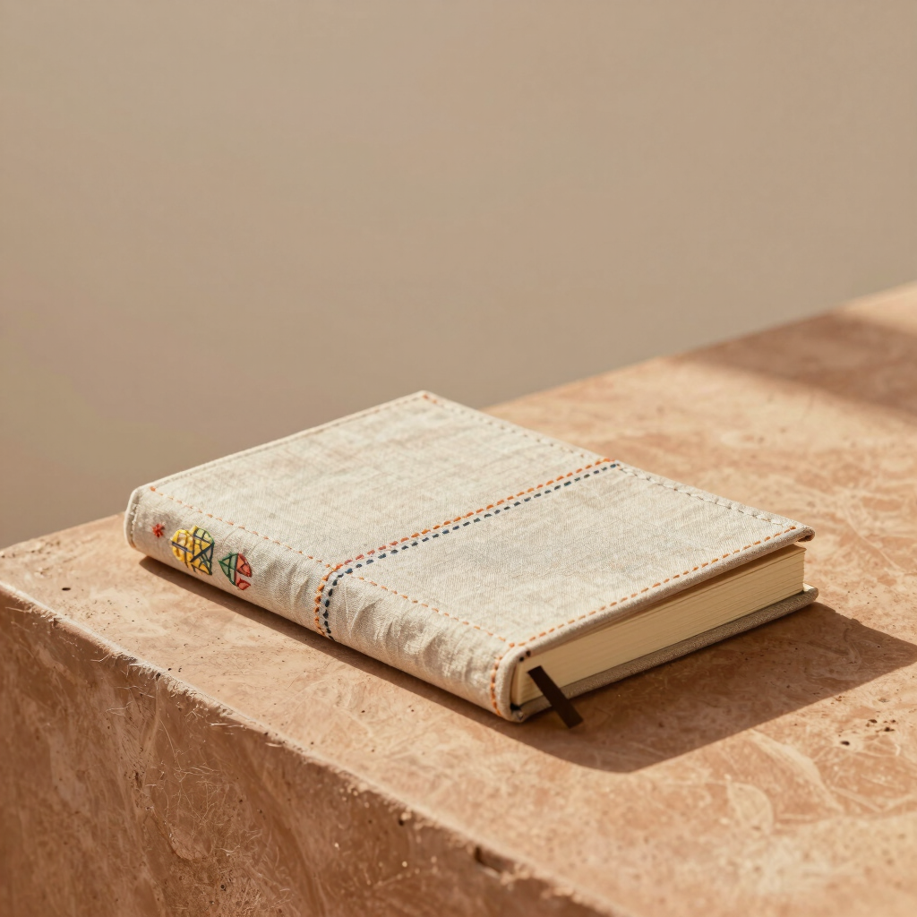 Phulkari Motif Hardcover Journal