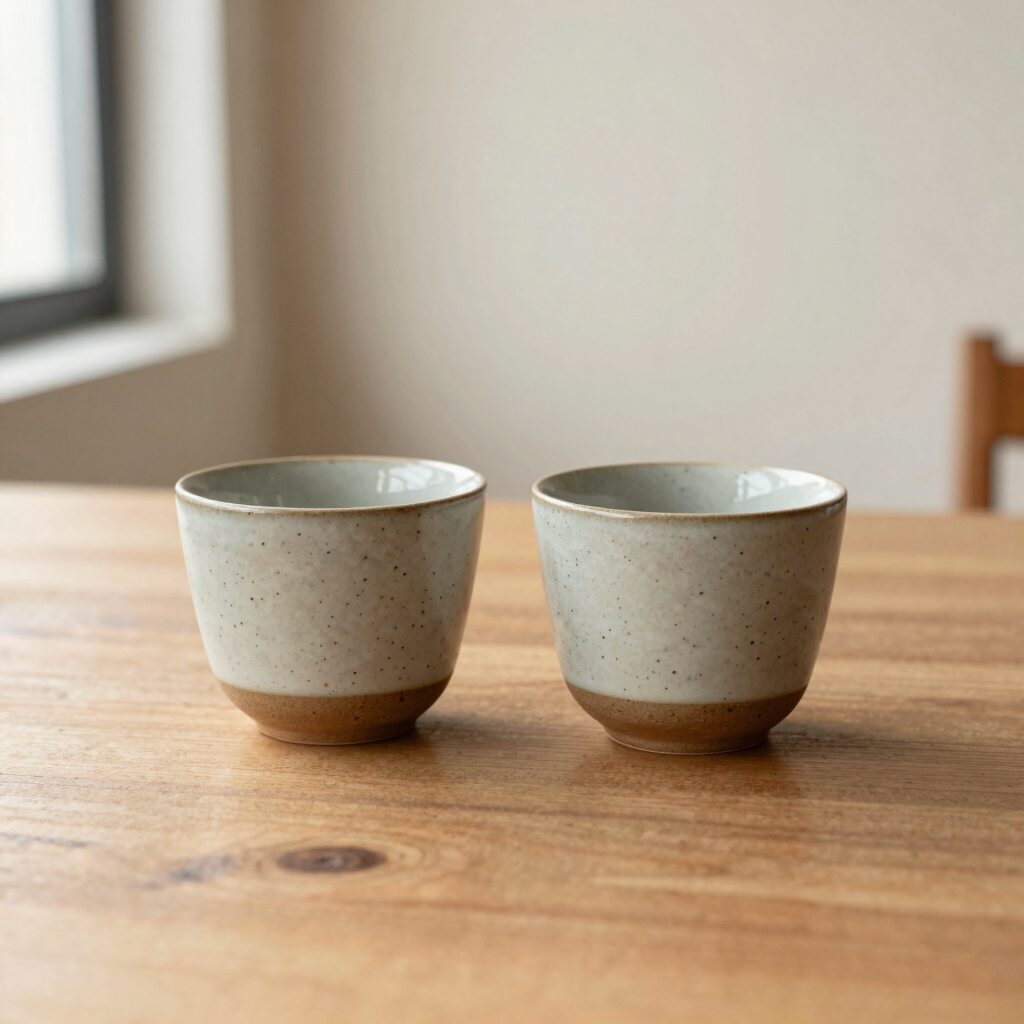 Chunky Speckled Espresso Set
