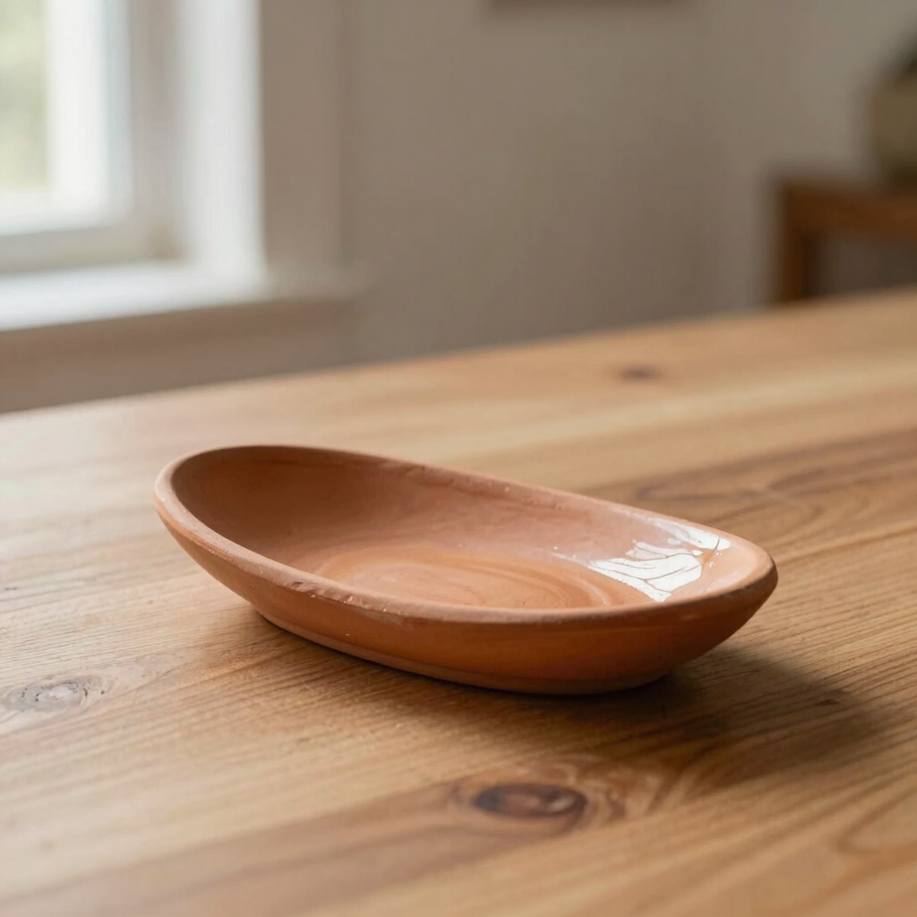 Terracotta Flat-Lay Spoon Rest