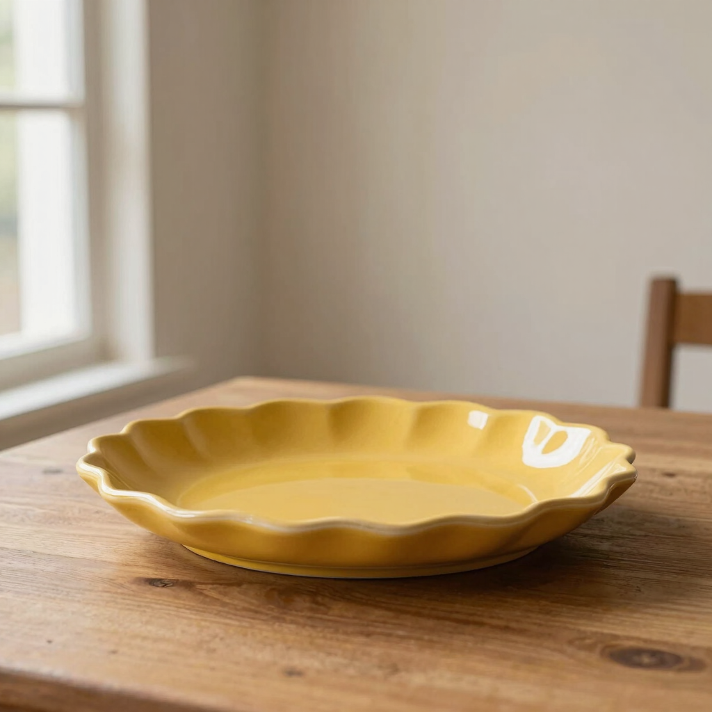 Mustard Yellow Serving Platter