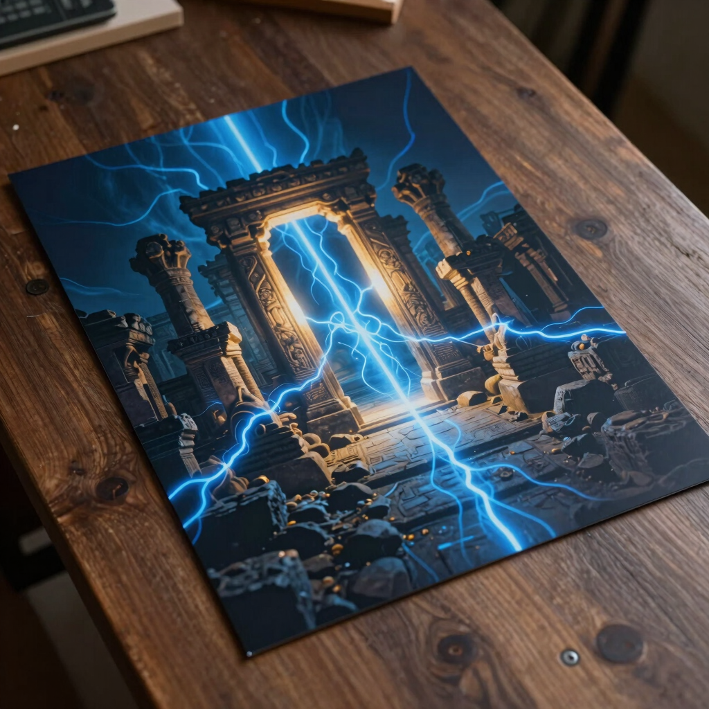 The Xi-Current Holographic Poster