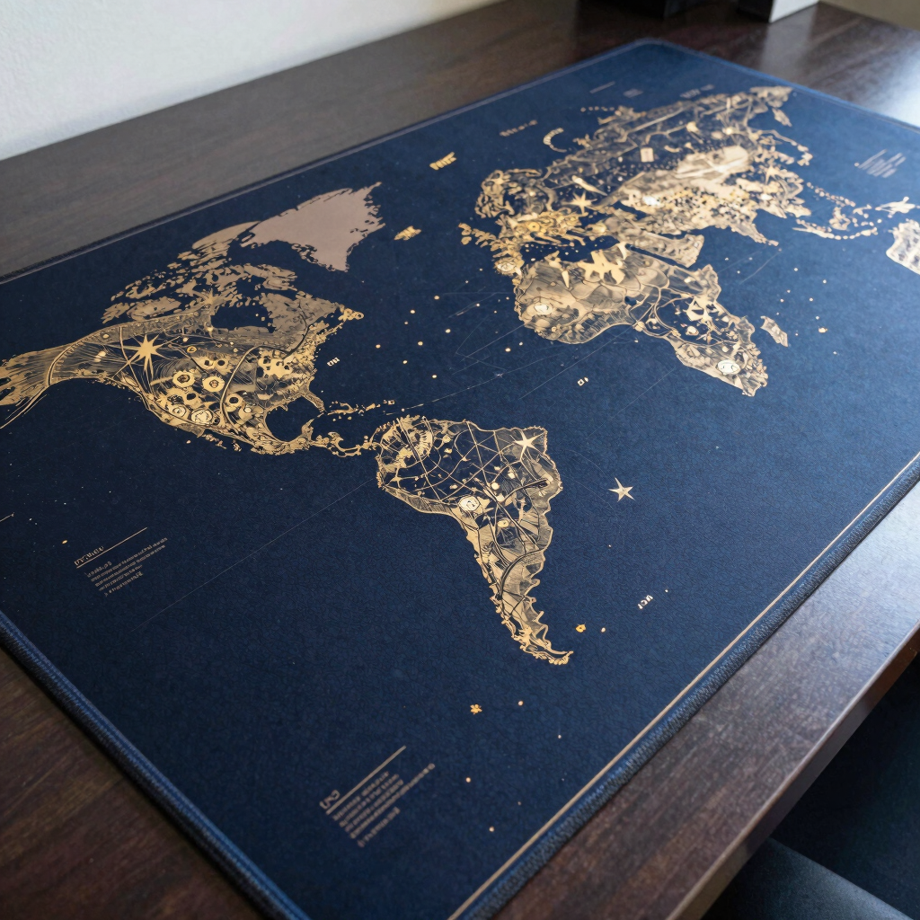 Celestial Map Desk Mat