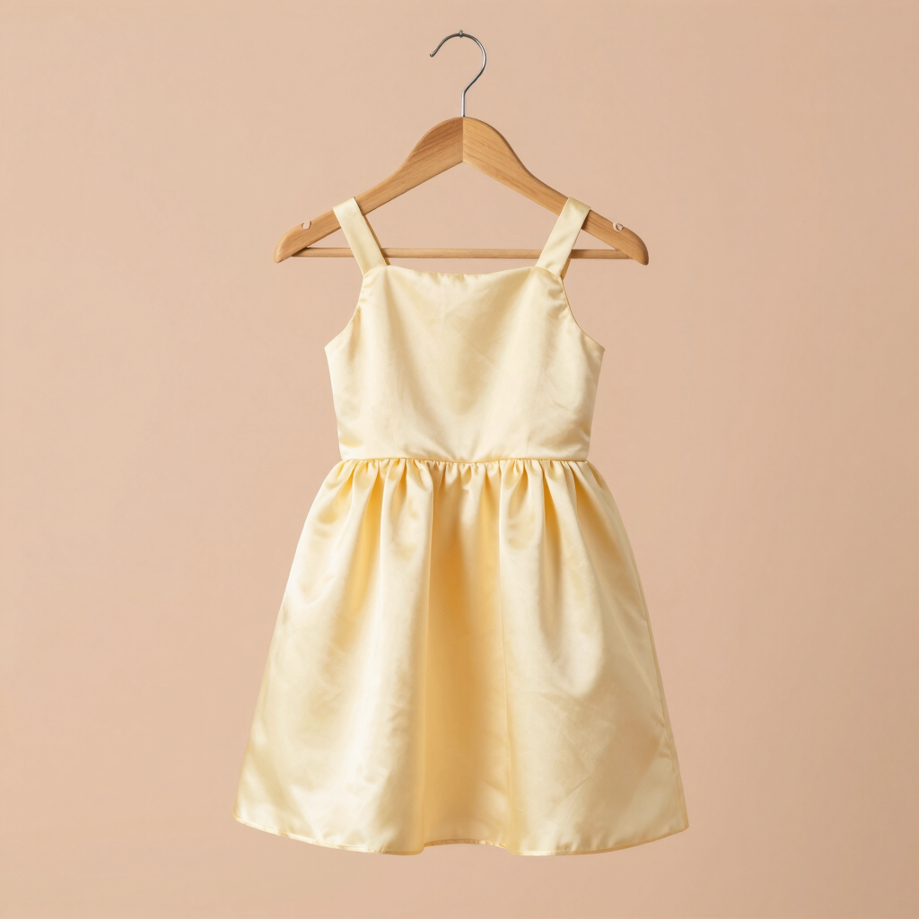 Golden Hour Satin Gown