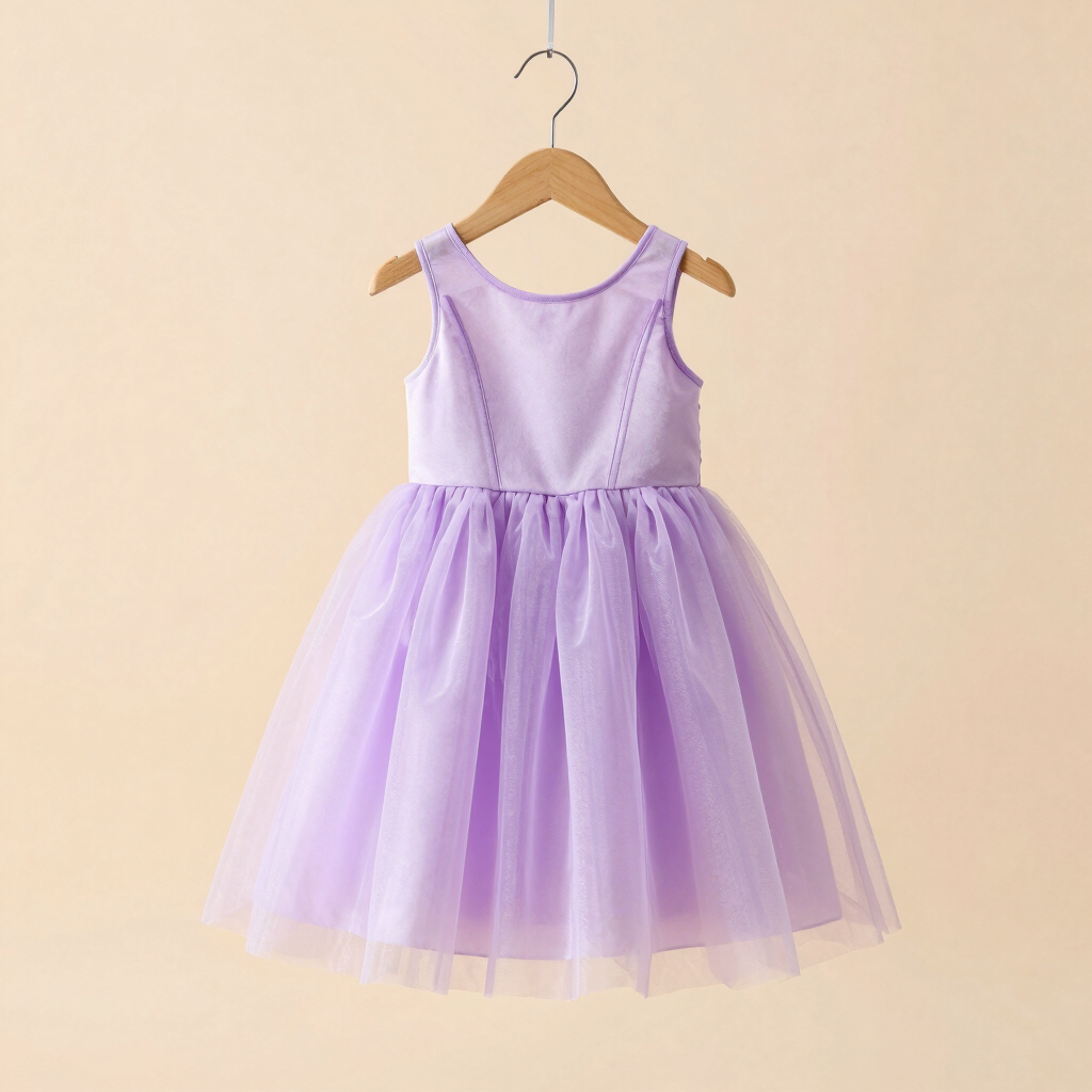 Lavender Whisper Tulle Frock