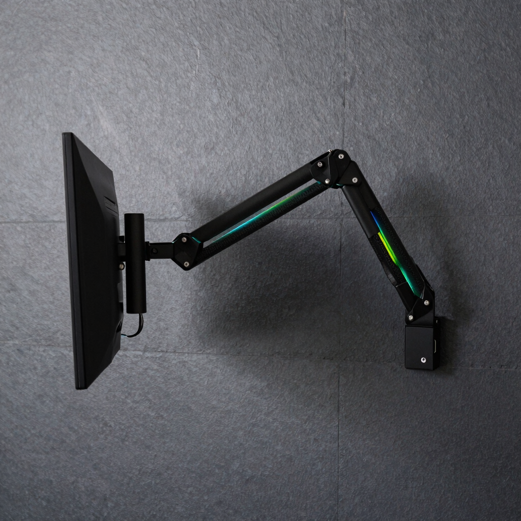 Dual-Screen BIM Monitor Desk Mount