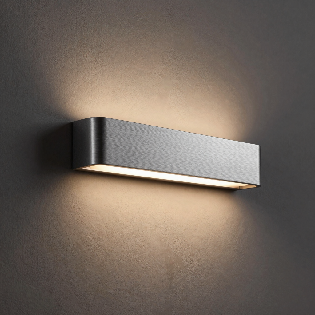 Linear Brushed Sconce