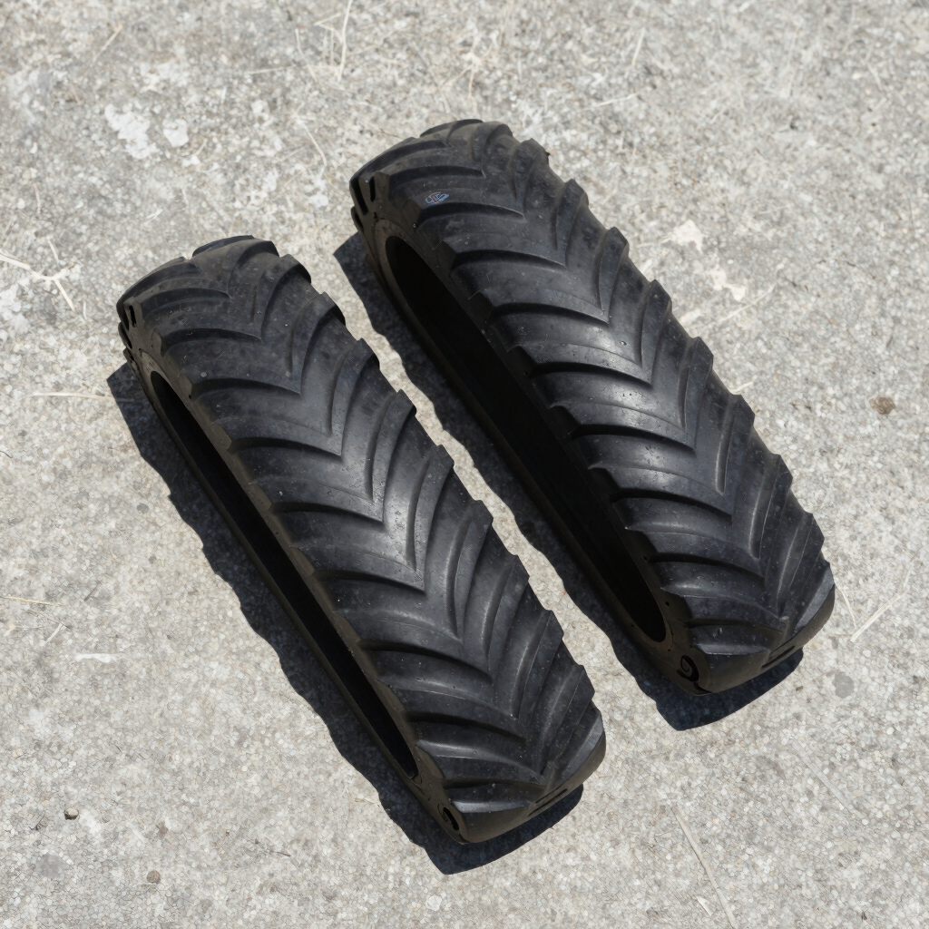 Chevron Heavy Rubber Treads