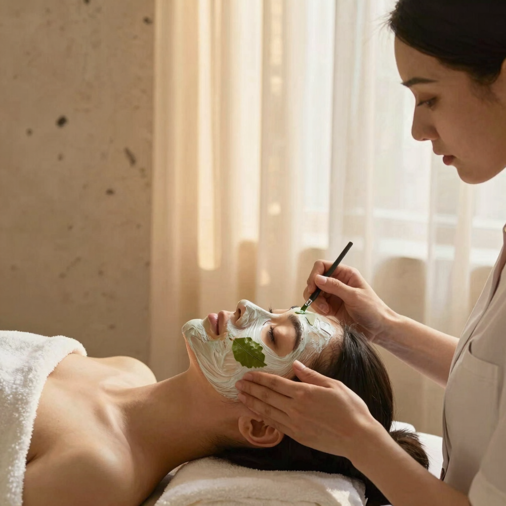 The Golden-Hour Botanical Facial