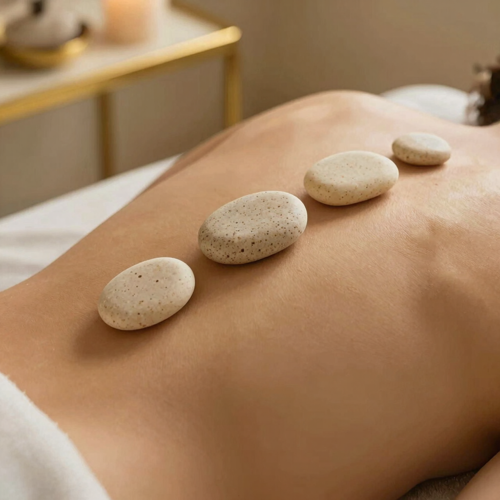Signature Travertine Stone Massage