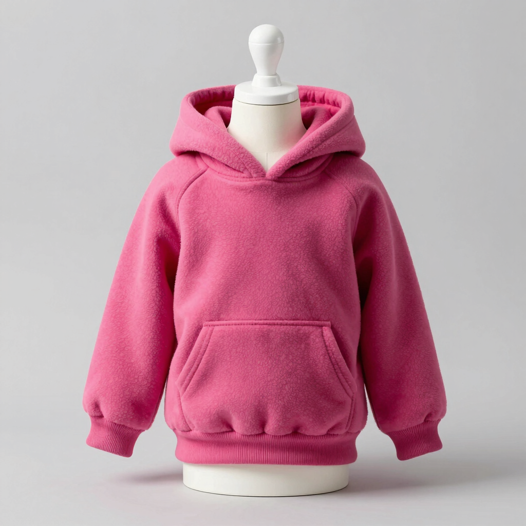 Sudadera de Felpa Rosa Frambuesa