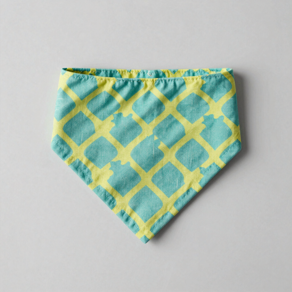 Bandana Reversible Patitas Felices