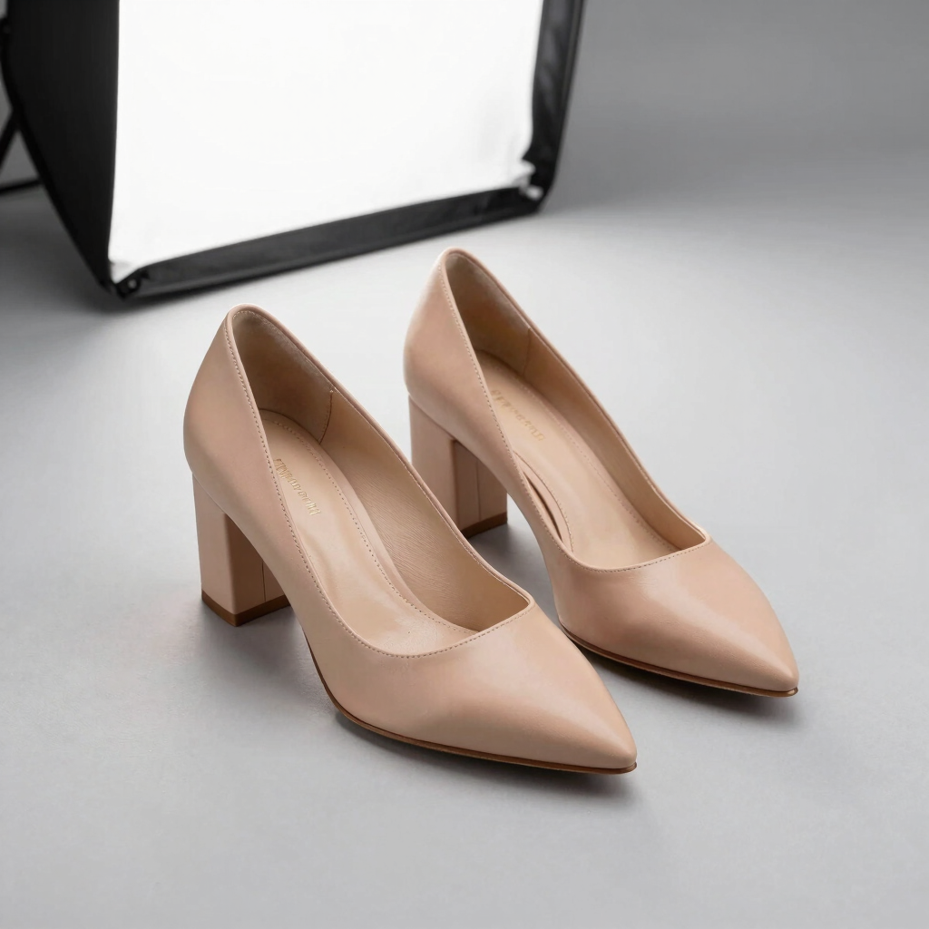 Travia Pointed Toe Comfort Heels