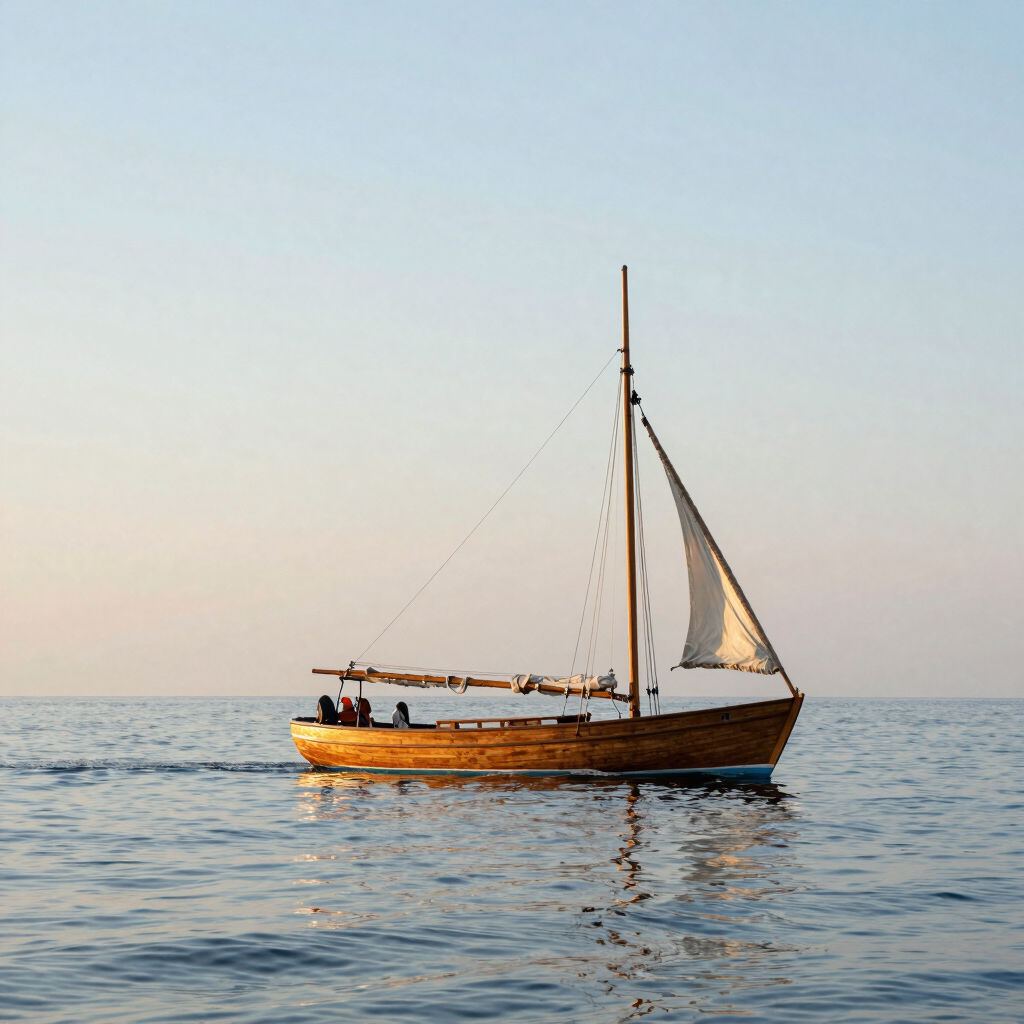 Navigation douce et voile poétique