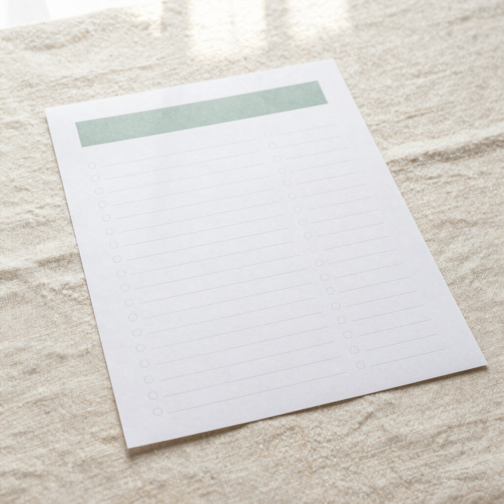 Custom Personal Info Tracing Template