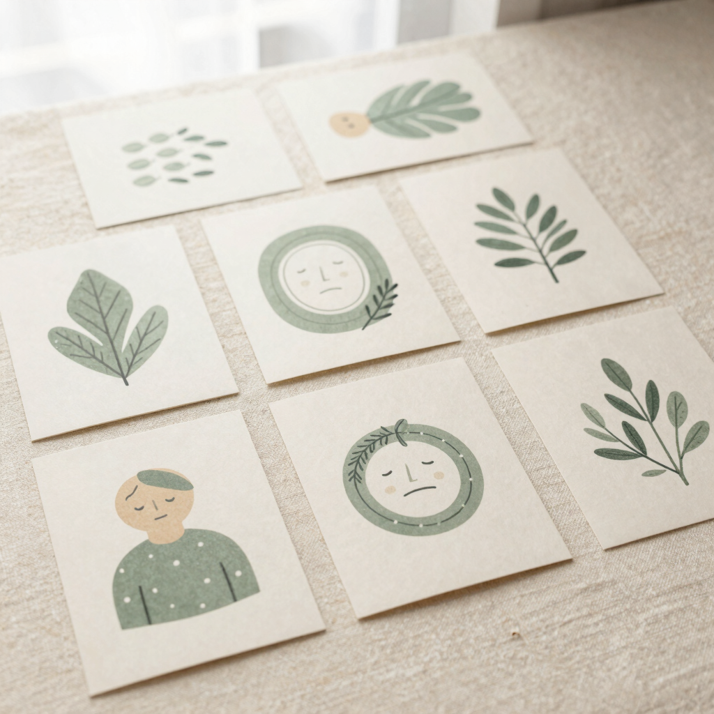 Calm Down and Emotion Visual Cards