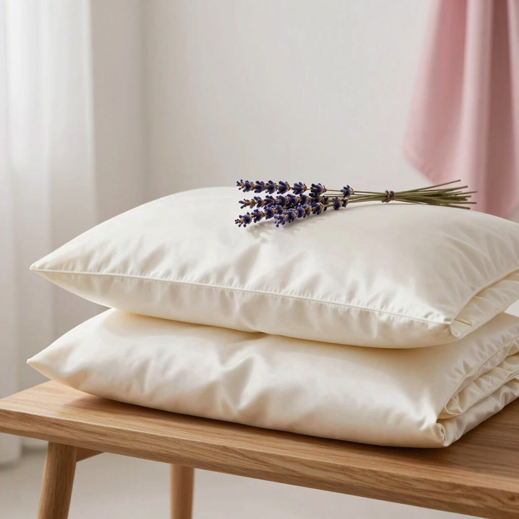 Ivory Silk Pillowcase Set