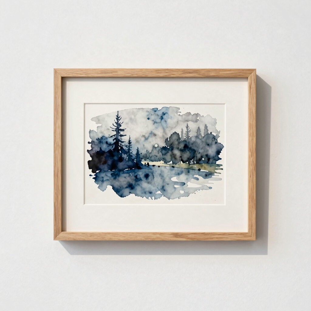 Ethereal Tide Original Watercolor