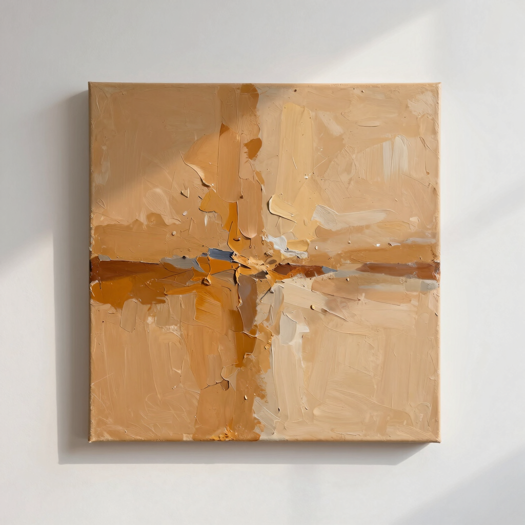 Serenity in Ochre Original Painting