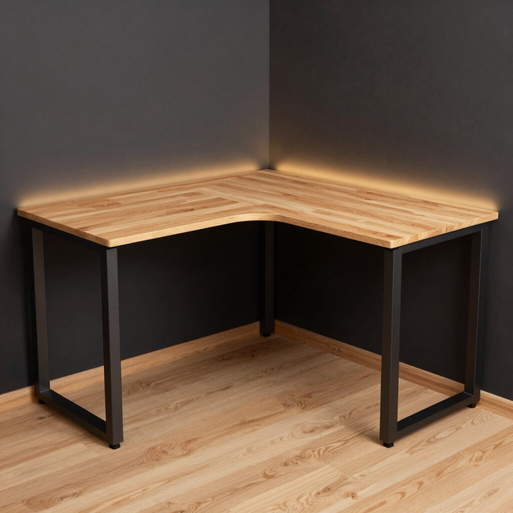 Apex Corner Gaming Desk Setup