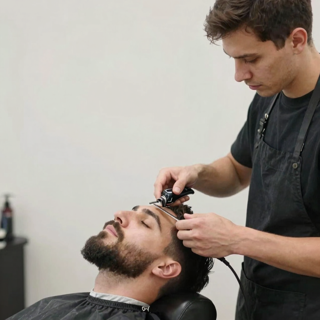 Men's Deluxe Haircut & Grooming