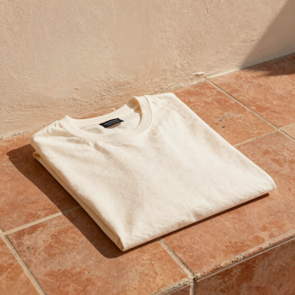 Loomed Organic Cotton Tee