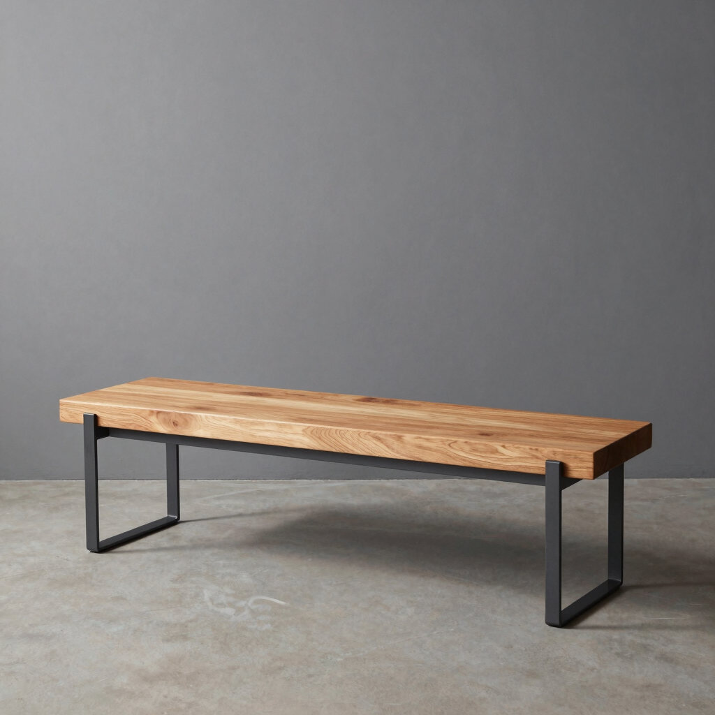 Frame Oak Bedroom Bench