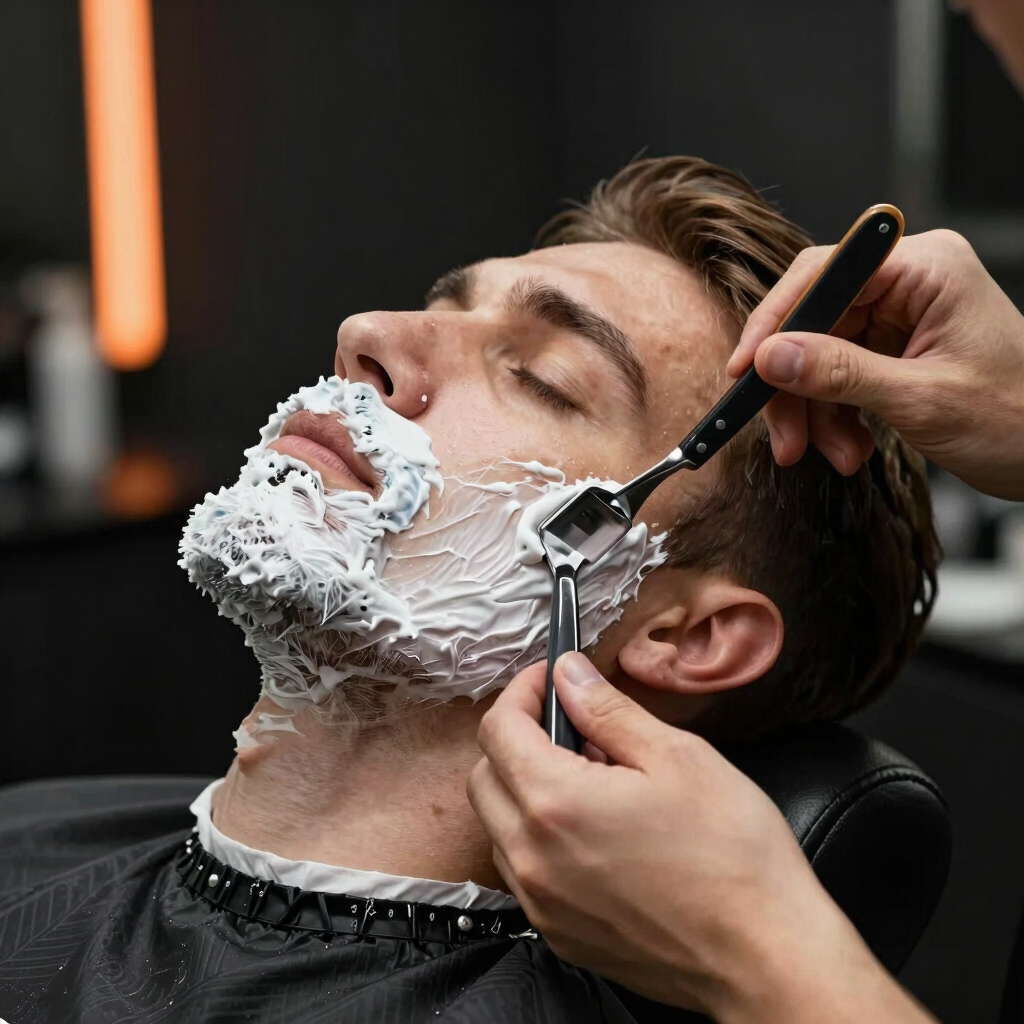 The Royal Hot Towel Shave