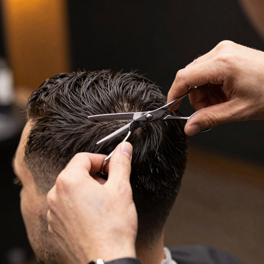 Precision Scissor Cut