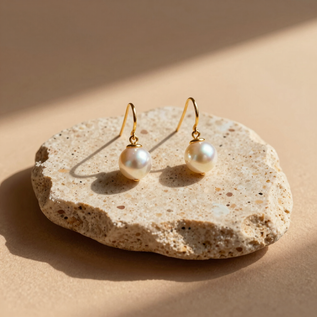 Pass-a-Grille Pearl Drop Studs