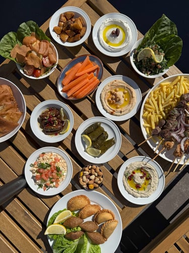 AJ’s Grand Banquet night menu platter