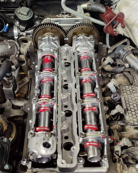 Mercedes-Benz W213 camshaft repair