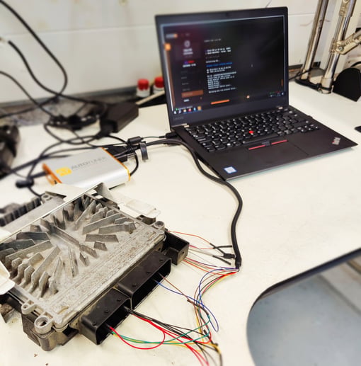 Volvo V70 ECU workbench remapping