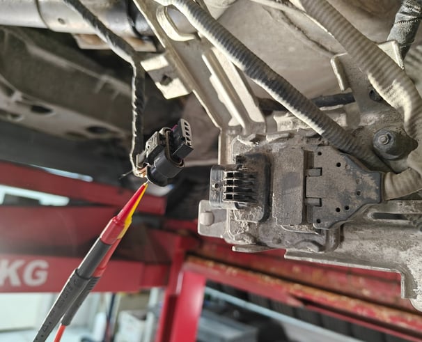 Vehicle diagnostics in workshop