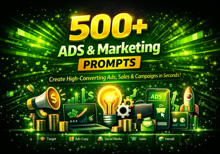 Ads and marketing prompts