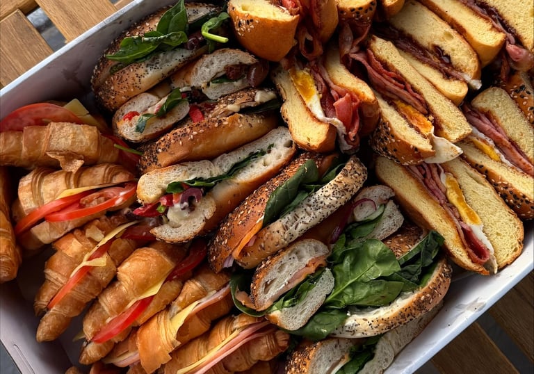 Sandwich catering box