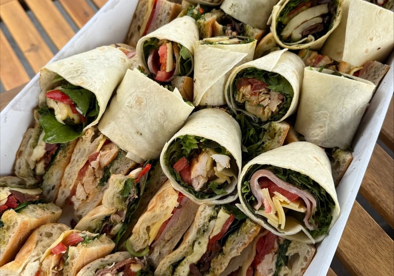 Wrap catering box
