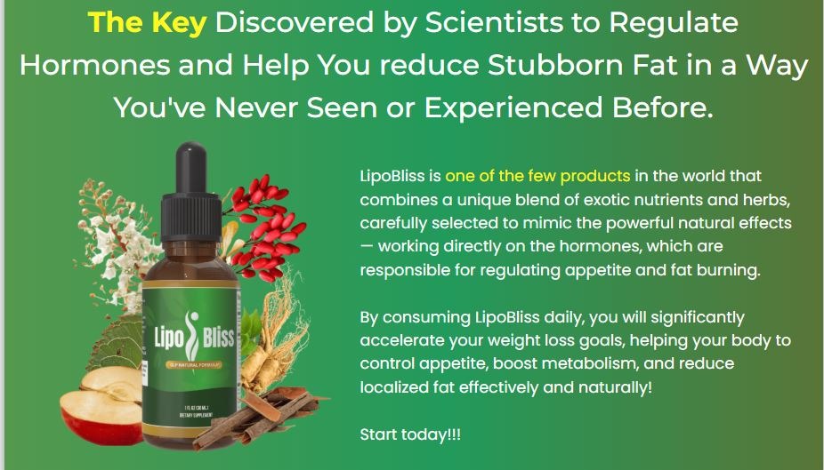 LipoBliss Drops ❇️ Official Website Weight Management & Fat Burning Support | LipoBliss