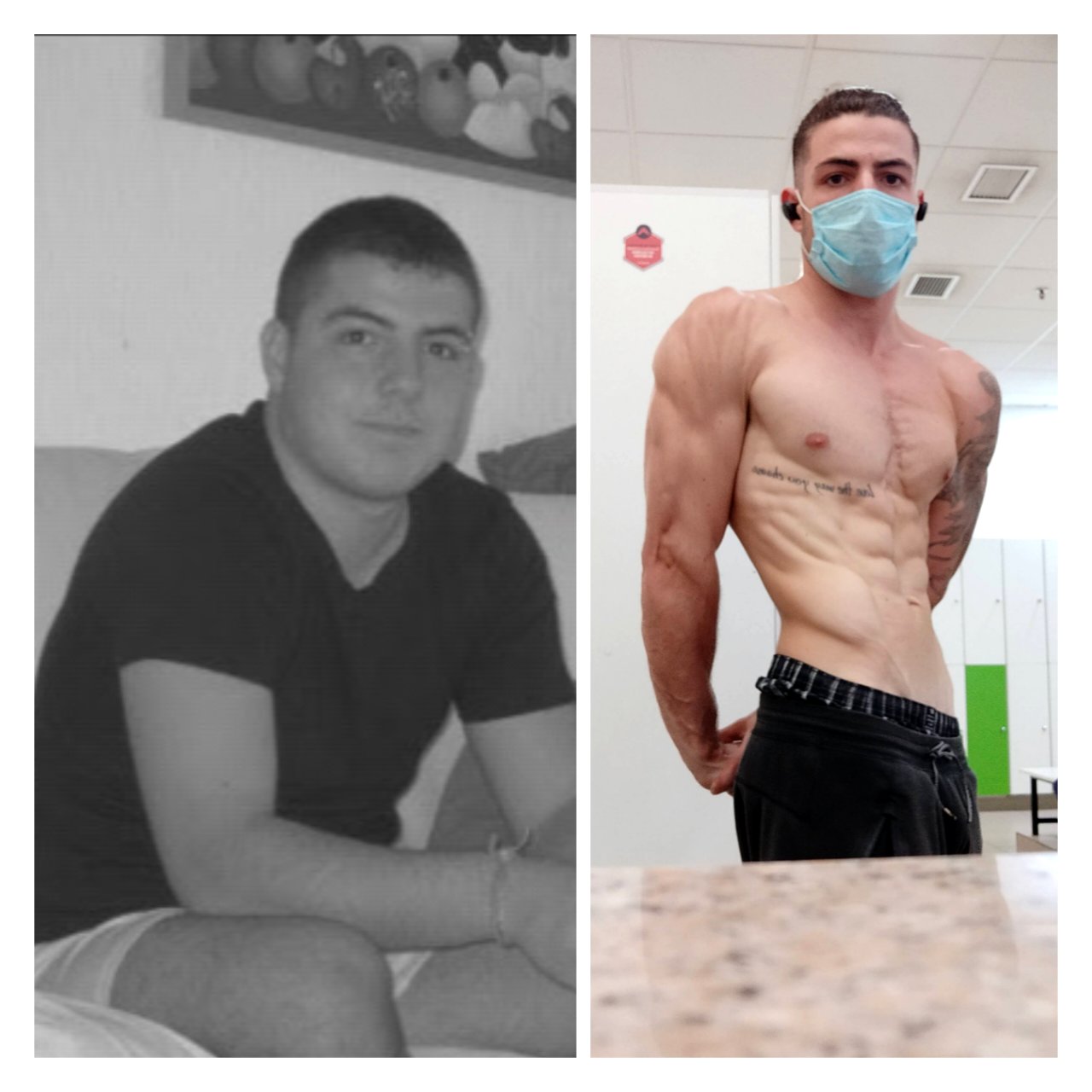Jorge Pérez — transformación antes y después