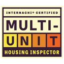 InterNACHI Multi-Unit Property Inspector Certification Logo.