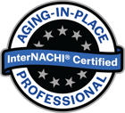 InterNACHI Aging-In-Place Certification logo.