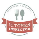 InterNACHI Kitchen Inspector Certification Logo.
