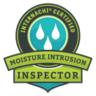 InterNACHI Moisture Intrusion Inspector Certification Logo.