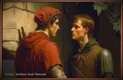 Abbey Friars and Royal Guardsmen Clash