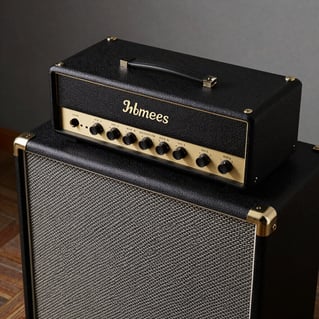 A sleek digital multimeter displaying voltage readings, resting beside a small fuse on a workbench.