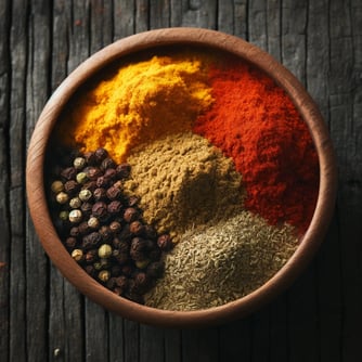 Spices from Afghan farms