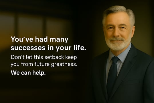 secret addiction-a man in a suit and tie with a quote